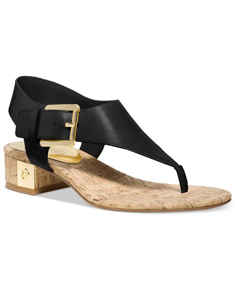 michael kors black thong sandals|Michael kors thong sandals + FREE SHIPPING .